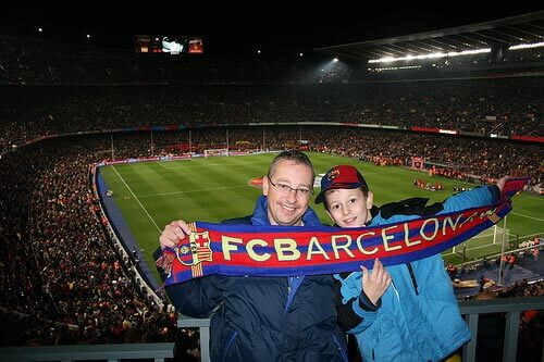Han & Bram Krumm, FC Barcelona - Real Madrid